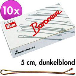 Prym Baronesse Pinces à cheveux Brun Clair