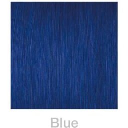 Balmain Fill-In Extensions Straight Fantasy Fiber Hair 45 cm Blue
