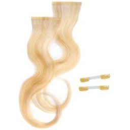 Balmain Tape Extensions + Clip-Strip 40 cm 10A Extra Super Light Ash Blonde