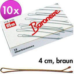 Prym Baronesse Pinces à cheveux Brun