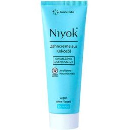 Niyok Dentifrice à l'huile de coco - Menthe glaciale 75 ml
