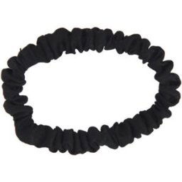 BACHCA Silk scrunchies black 2 Stück