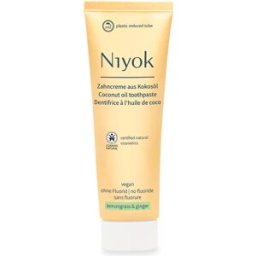 Niyok Dentifrice à l'huile de noix de coco - citronnelle et gingembre 75 ml