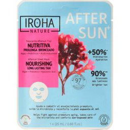 IROHA nature Aftersun Sheet Mask Nourishing Long Lasting Tan 25 ml