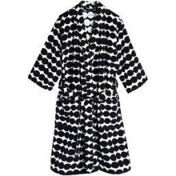 Marimekko Peignoir Räsymatto Noir, L