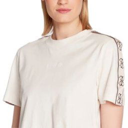 T shirt Guess logo 4G Femme Blanc M