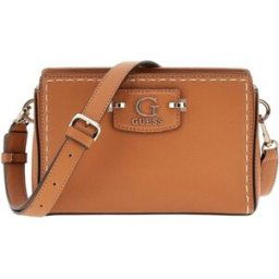 Sac Bandouliere Guess Sac porte travers Ref HWBG9637720 Camel 25*15*8 cm Marron