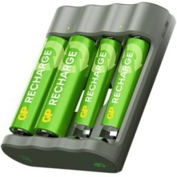 GP Chargeur de bloc de batterie NiMH LR03 (AAA), LR6 (AA)