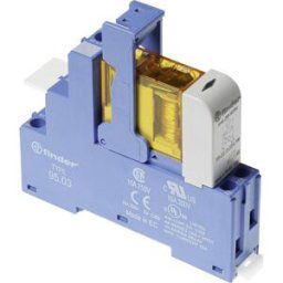 Finder 48.31.8.024.0060 Module relais Tension nominale: 24 V/AC Courant de commutation (max.): 10 A 1 inverseur (RT) 1 pc(s)