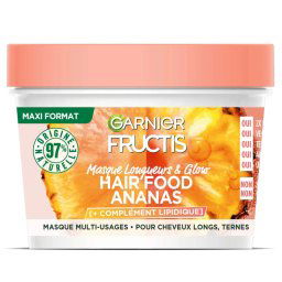 Masque Longueur & Glow Fructis - Hair Food Ananas