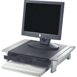 Fellowes 80311 Réhausseur de moniteur Plage daltitude: 10 à 15 cm noir, argent