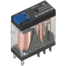 Weidmüller DRI424012LTD Relais enfichable 12 V/DC 5 A 2 inverseurs (RT) 20 pc(s)