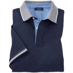 Pierre Clarence Polo piqué col contrasté 128-132 (3XL)