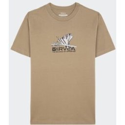 Rvca - T-shirt - Taille M Marron M male