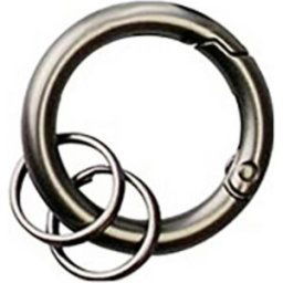 Basi Porte-clé 0006-0155 4026434178838 gris (mat), noir 10 pc(s)