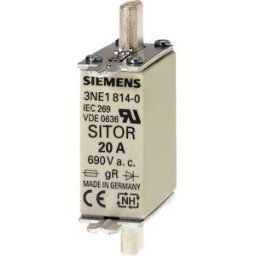 Siemens 3NE18150 Cartouche-fusible Taille du fusible = 0 25 A 690 V 1 pc(s)