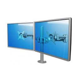 DATAFLEX Bras à fixer / pincer Viewmate 52632 - 2 écrans