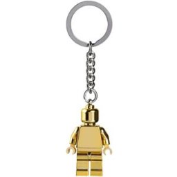Porte-clés Figurine dorée LEGO
