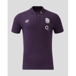 Umbro England Rugby Polo Shirt 2024 Adults Nightshade Moyen Male