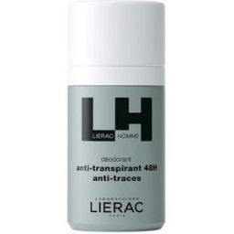 Lierac Homme Déodorant Anti-Transpirant 48h Anti-Traces 50ml