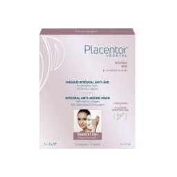 Placentor Végétal Placentor Masque Intégral Anti Âge Boîte 3 Sachets - Boîte 3 masques de 35 g