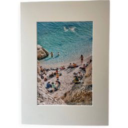 ART Calanque de l everine blanc 50x1x70