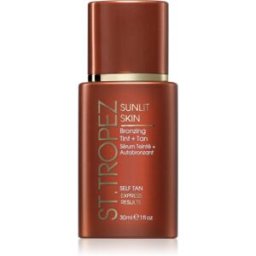St.Tropez Sunlit Skin Bronzing Tint + Tan crème teintée auto-bronzante visage 1 pcs