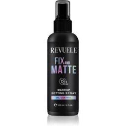 Revuele Makeup Setting Spray Fix And Matte spray matifiant fixateur de maquillage 120 ml
