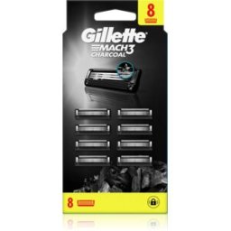 Gillette Mach3 Charcoal lames de rechange 8 pcs
