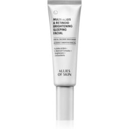 Allies of Skin Multi Acids & Retinoid Brightening Sleeping Facial masque illuminateur visage 48 ml