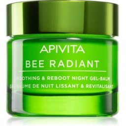 Apivita Bee Radiant Night Gel-Balm gel-baume de nuit détoxifiant et lissant 50 ml