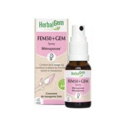 HerbalGem Fem50+Gem Complexe Ménopause Spray Bio 15 ml - Spray 15 ml