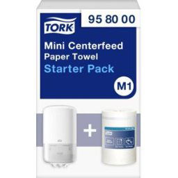 TORK 958000 Elevation Distributeur de serviettes en papier plastique blanc 1 pc(s)