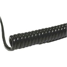 BKL Electronic 1506218 Câble spiralé Li12Y11Y 400 mm/ 1600 mm;8 x 0.50 mm²;noir1 pc(s)