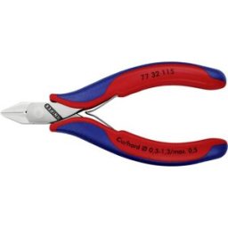 Pince coupante diagonale avec facette Knipex 77 32 115 115 mm 1 pc(s)
