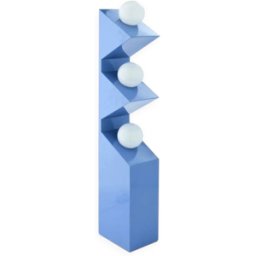 Lampadaire Axel Chay x Monoprix bleu 16x21x100