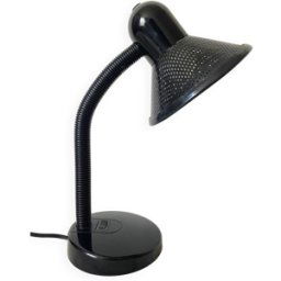 Lampe de bureau Massive années 80 noir 16x16x34