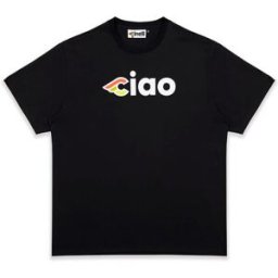T-shirt Cinelli Ciao 2 Noir
