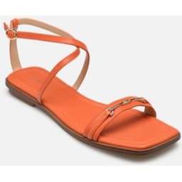 LENA FLAT SANDAL par Michael Michael Kors Orange 38 1/2 Femme