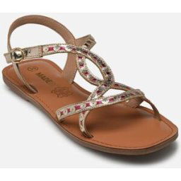 Sandales KERLA leather par MADE BY Or et bronze 38 Femme