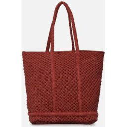 Cabas L Crochet par Vanessa Bruno Rouge T.U Sacs