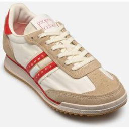 TJW RETRO RUNNER CLE par Tommy Hilfiger Beige 40 Femme