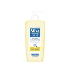 Mixa Bébé Gel Lavant Corps et Cheveux Sans Savon 750 ML - Flacon-Pompe 750 ml