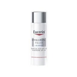 Eucerin Hyaluron-Filler + 3X Effect Soin de Jour Spf15 Peau Normale à Mixte 50 ml - Flacon-Pompe 50 ml
