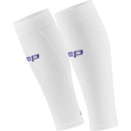 Manchon de compression jambe CEP Compression Core Run Ultralight Blanc Taille 4 Mixte