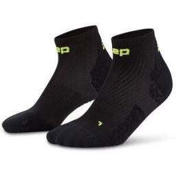Chaussettes de compression basses CEP Compression Core Run Ultralight Noir Taille 5 Mixte