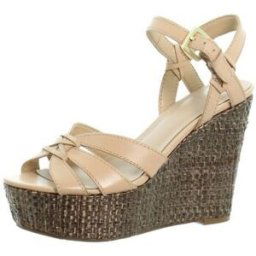 Chaussures escarpins Guess Sandales à talons ref_45655 Naturel Beige