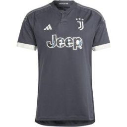 Adidas Juventus Third Shirt 2023 2024 Adults Carbone/Blanc L Male