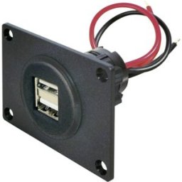 Chargeur voiture USB prise plate à installer ProCar