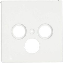 Prise SAT Jung LS 990 SAT WW blanc-alpin